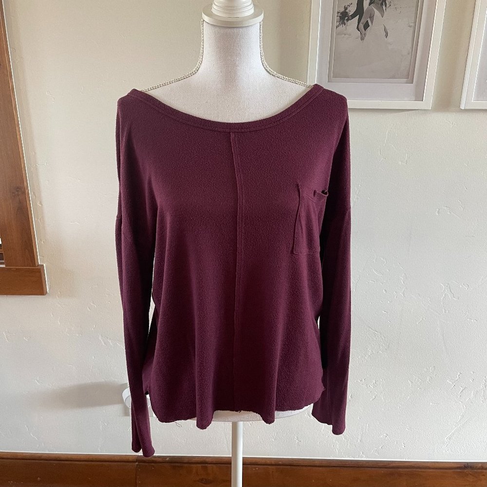 Purple Caslon Longsleeve